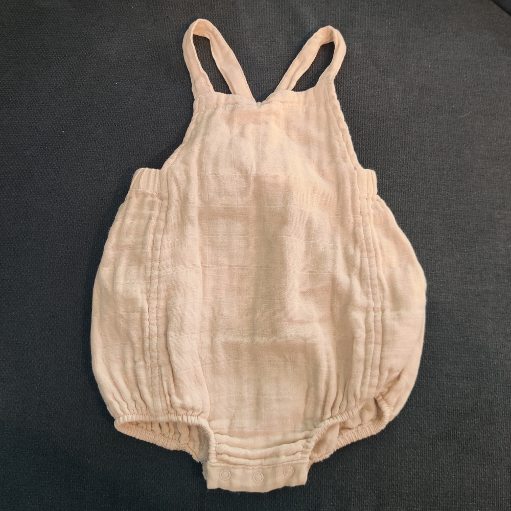 Angel Dear Crea Muslin Romper for Baby Size 6-12mo